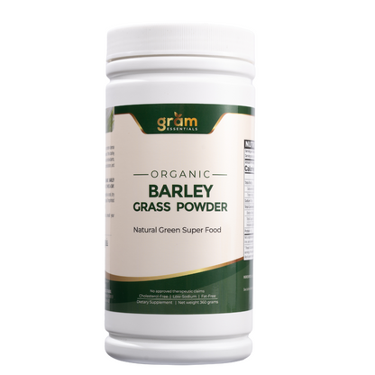 Organic Barley Grass Powder Jar