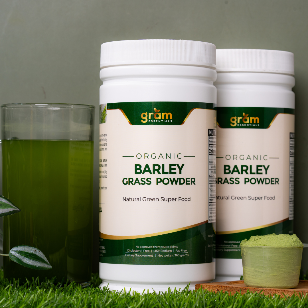 Organic Barley Grass Powder Jar