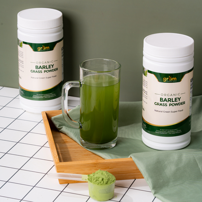 Organic Barley Grass Powder Jar