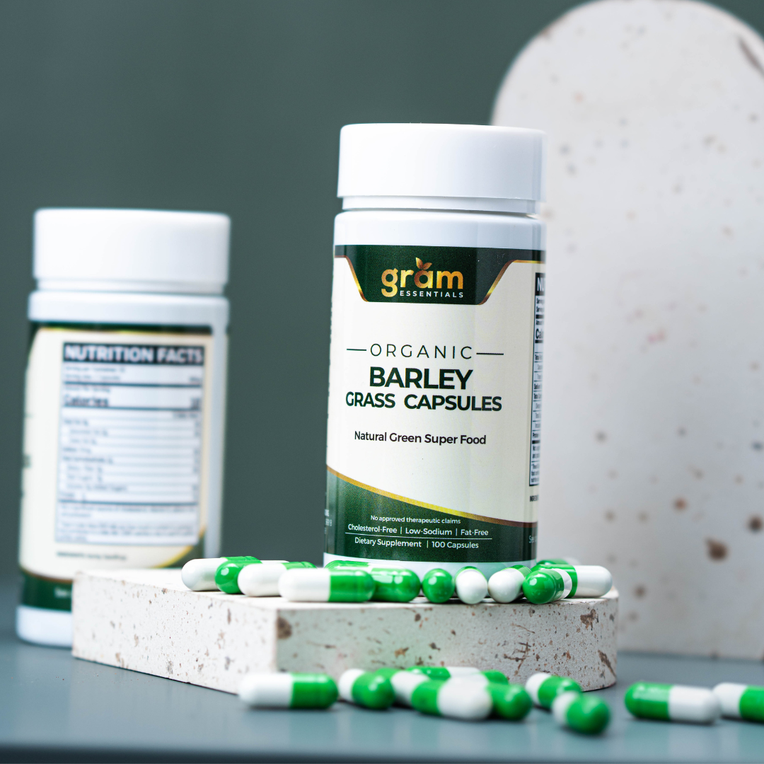 Organic Barley Grass Capsules