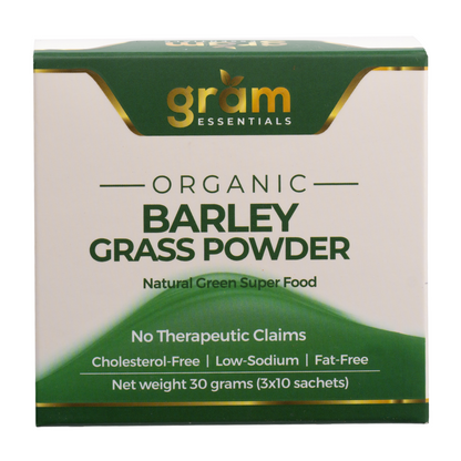 Organic Barley Grass Powder Box (3 grams x 10 sachets)