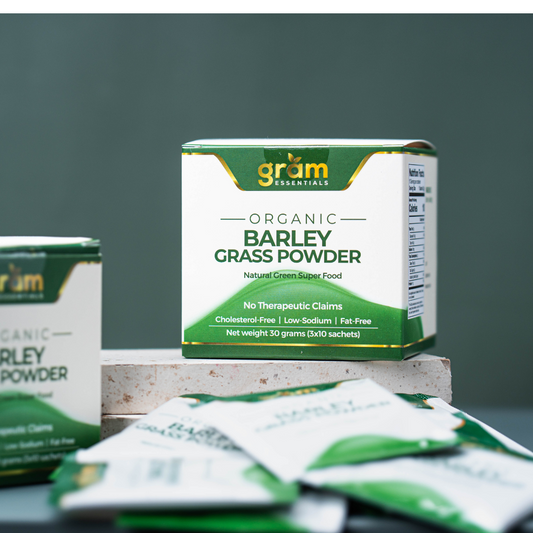 Organic Barley Grass Powder Box (3 grams x 10 sachets)