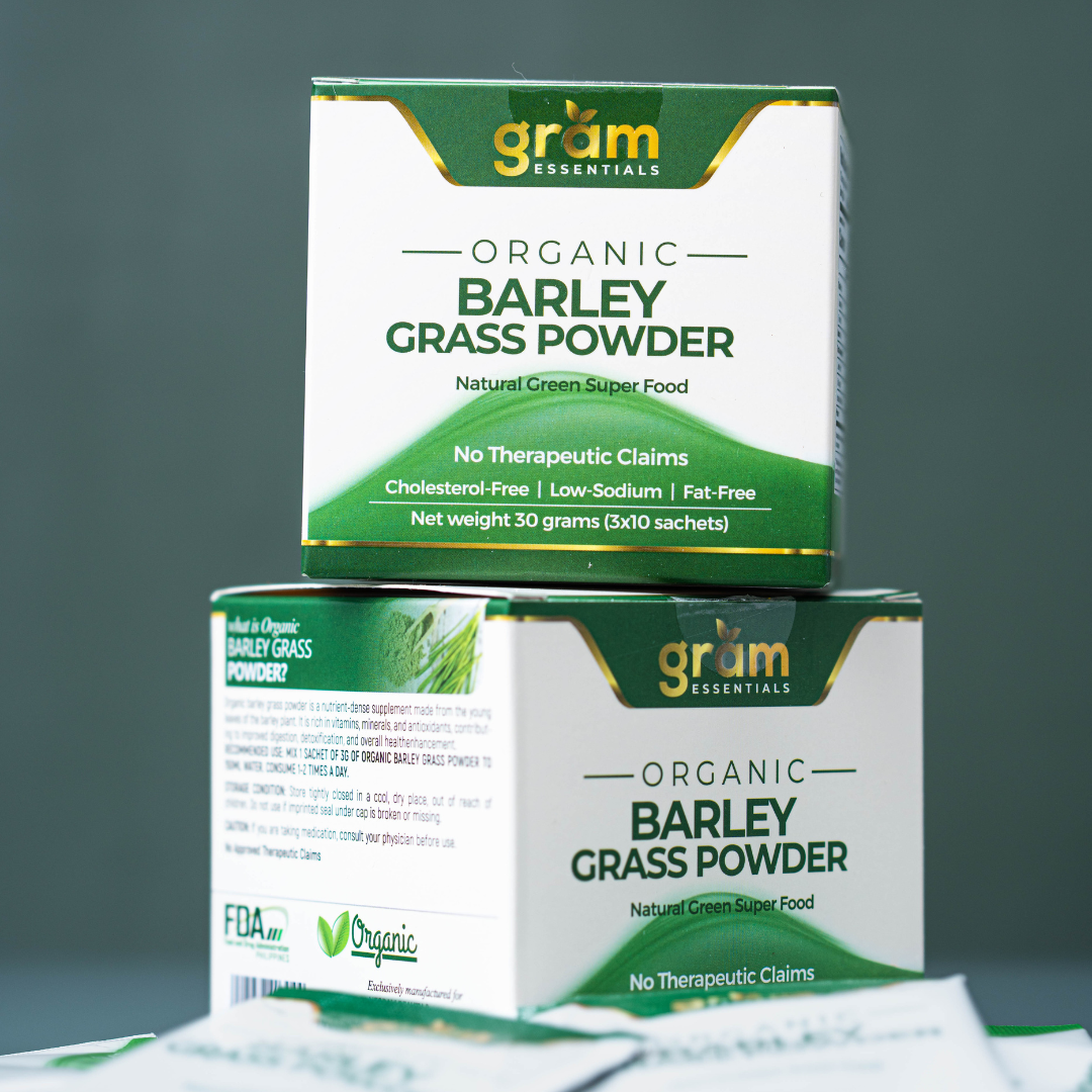 Organic Barley Grass Powder Box (3 grams x 10 sachets)