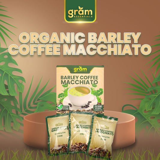 Organic Barley Coffee Macchiato